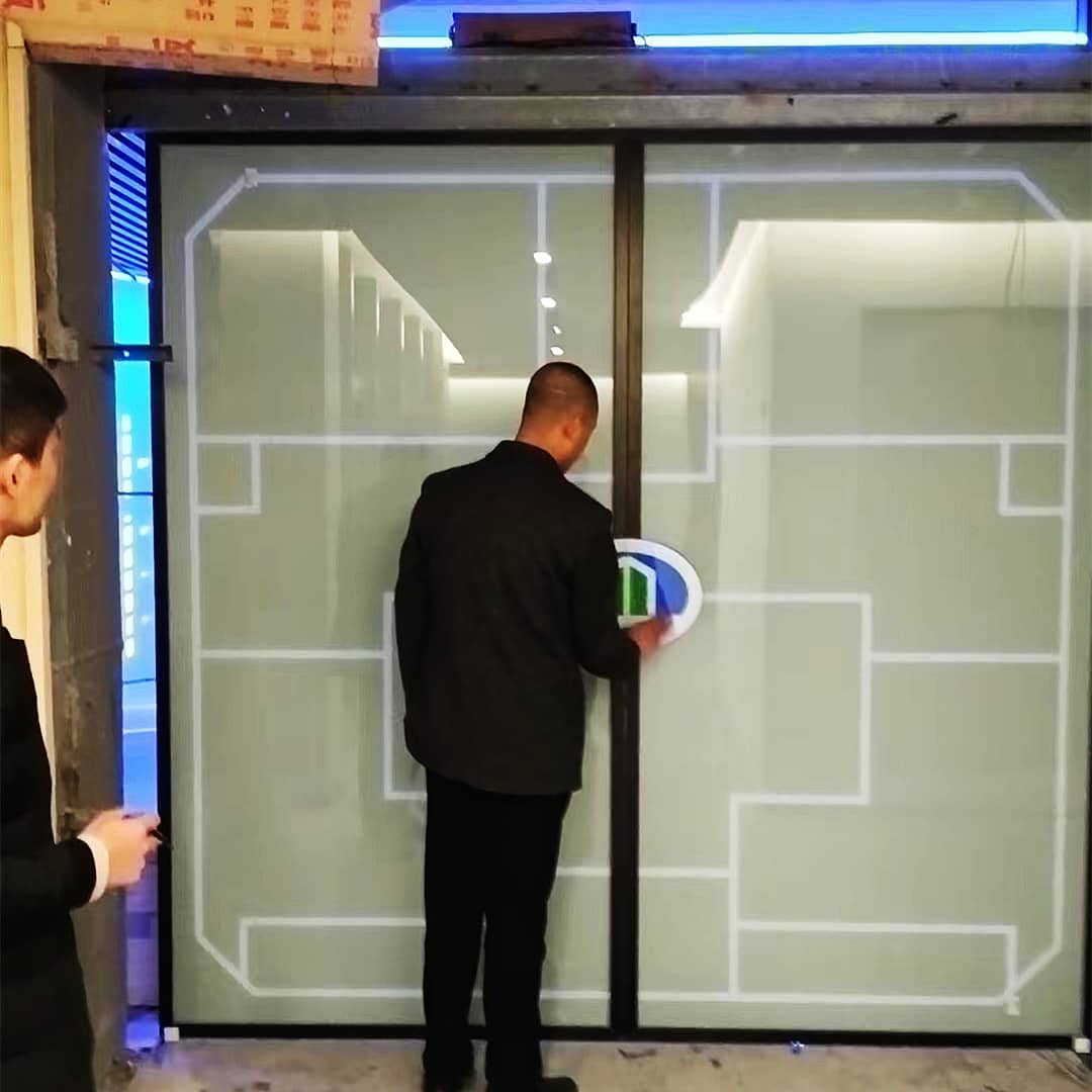 掌纹掌静脉门 嘉鑫手掌感应发光门